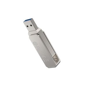WiWU USB 3,2 Flash Drive Aleación de zinc Antioxidación Rotación de 360 ° 32 64 128 256GB Memoria Flash U Disco USB Tipo-C Interruptor de interfaz - Product Image 5
