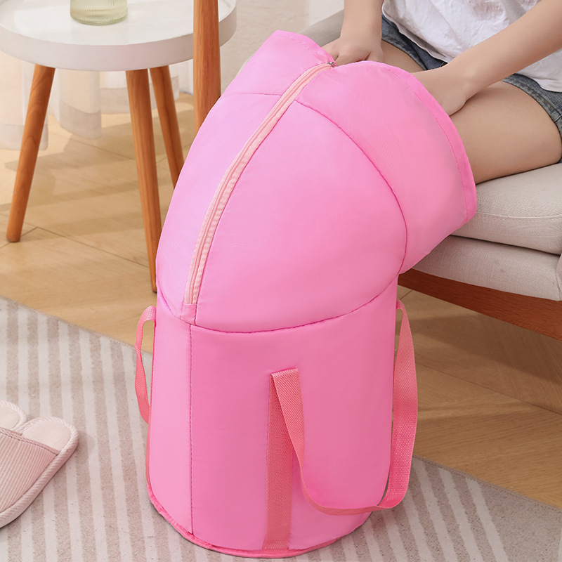 Over-the-knee style - light pink