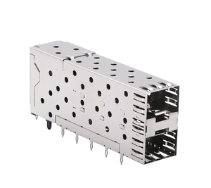 Copper Alloy 1x1 SFP Shell Fiber Optic Connectors 20pin SFP Cage and Receptacle DIP for PCB for WIFI and <strong>TCP</strong> <strong>Networks</strong> - Product Image 5