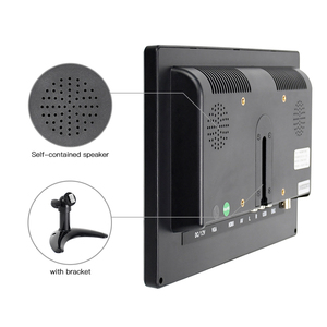 2025 venta al por mayor Monitor de alta calidad de 10 pulgadas HDMI BNC VGA AV entrada USB 16:10 CCTV seguridad pantalla LCD 1280*800 pantalla para PC
