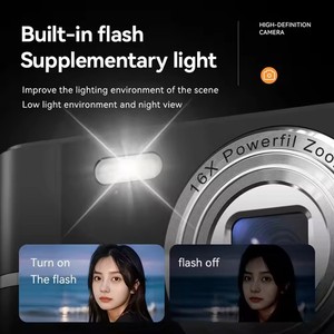 Latest CCD Digital <strong>Camera</strong> M03 2.4&quot; Screen AF Autofocus CMOS Sensor <strong>Pink</strong> Color Outdoor Action Recording Function - Product Image 3