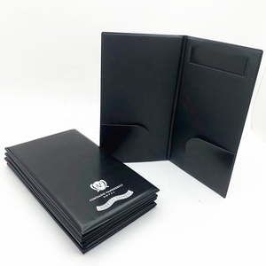 优质低价环保皮革餐厅支票书服务员定制标志支票演示者 - Product Image 2