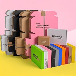 E-ticaret için özelleştirilebilir oluklu posta gönderim kutusu marka mümkün parsel kutusu - Product Image 1
