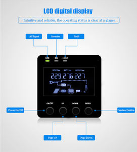 销售ups 220v 50hz 3kva智能逆变器备用电源，用于计算机/家庭应用/电梯/采矿计算机 - Product Image 3