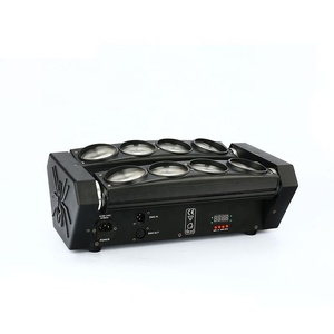 Yüksek kaliteli RGBW 4 in 1 8x10w hareketli kafa led 8 göz ışın örümcek ışık - Product Image 2