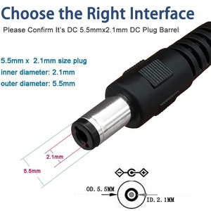 <strong>Usb</strong> Charging Cable Dc 5V to 12V Power Supply Router Adapter Step up Module Boost Converter <strong>2</strong>.1x5.5Mm Wire - Product Image 3