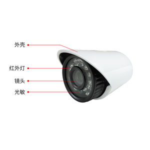 Salida de fábrica Cable de red de seguridad Monitoreo Ip Cctv Suite Cámara DE SEGURIDAD Sistema de cámara Poe Cámara bala 2MP - Product Image 3