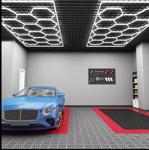 Di alta qualità 14 esagono LED luce con controller DC24V corpo pesante RGB 14 esagono LED luce