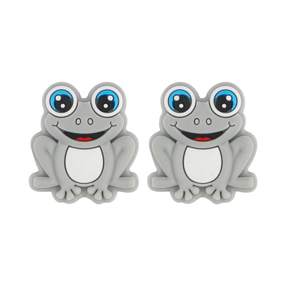Grenouille Perle focale Gris clair SA226