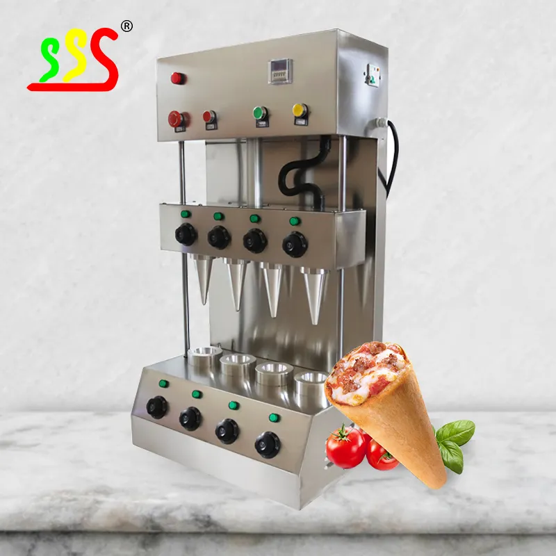 Kegel Pizza Apparatuur Machine Gebruikt In Snack Maker