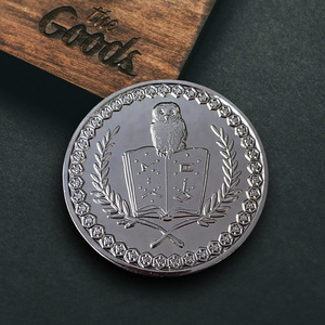 Promosyon özel Logo altın kaplama 2D 3D iki ton Metal sikke altın gümüş renk meydan sikke hatıra paraları - Product Image 1