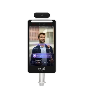 Sistema de control de acceso biométrico Reconocimiento facial Pantalla táctil Tiempo DE ASISTENCIA Lector de reconocimiento facial inalámbrico para IP WiFi - Product Image 1