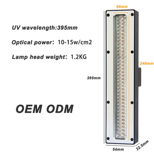 Custom Industrial Printer <strong>UV</strong> <strong>Curing</strong> Lamp <strong>365nm</strong> 395nm 2400W <strong>LED</strong> <strong>UV</strong> <strong>Curing</strong> Lamp For Single Pass Printer