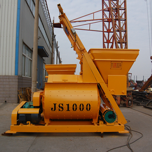 Ready Mixed Concrete Machinery <strong>JS750</strong> JS1000 JS1500 Cement Mix Machine Twin Shaft Concrete <strong>Mixer</strong> - Product Image 4