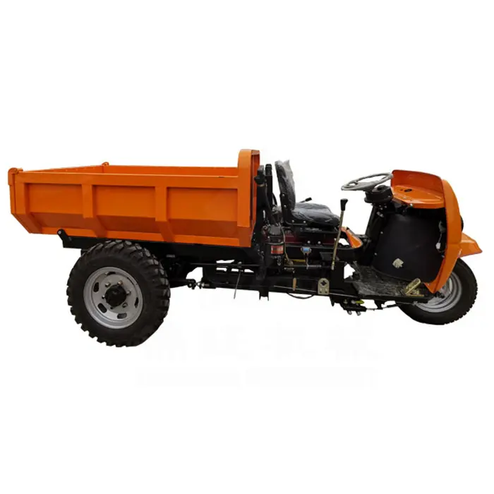 JinWang 2 ton Diesel sepeda motor roda tiga kargo 3 roda tiga 1-4ton kapasitas muatan Diesel kargo roda tiga