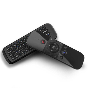 M8 Smart Air Maus mit drahtloser Mini-Tastatur 6 Gxes Gyroscope Fernbedienung für TV/PC IR-Lern-Sprach steuerung Mini-Maus - Product Image 2