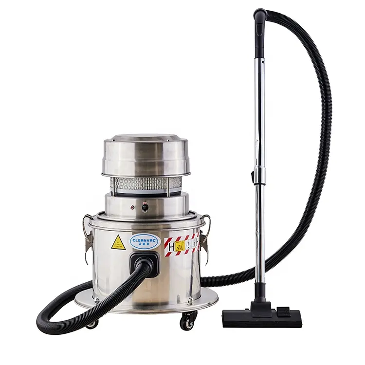 CLEANVAC 60L sala limpia con filtro HEPA aspiradora industrial Clase 100