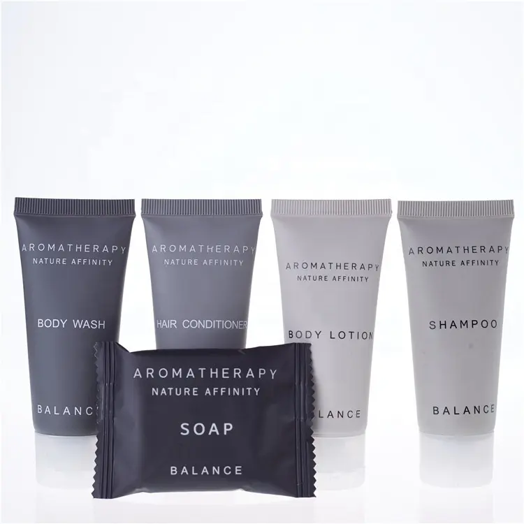 Hotel Small Bath Neutral Shampoo And Amenities Sets