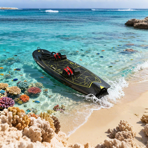 電動サーフボード プロ仕様 モーター付きジェットボード サーフスクーター エクストリームウォータースポーツ カーボンファイバー 72V 三元系リチウム電池 - Product Image 3