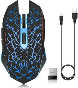 All'ingrosso accessori per Computer RGB respirazione LED ottico senza fili magia Mouse da gioco personalizzato per uso aziendale e di gioco - Product Image 1