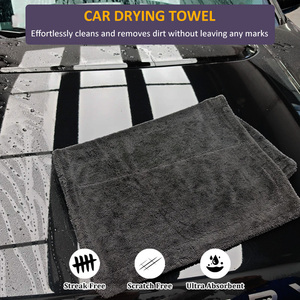 <strong>Dual</strong> Sided Microfiber Car Cleaning <strong>Towel</strong> Twisted Loop Drying TowelDual Side With Logo Custom Microfiber Car Drying <strong>Towel</strong> - Product Image 6