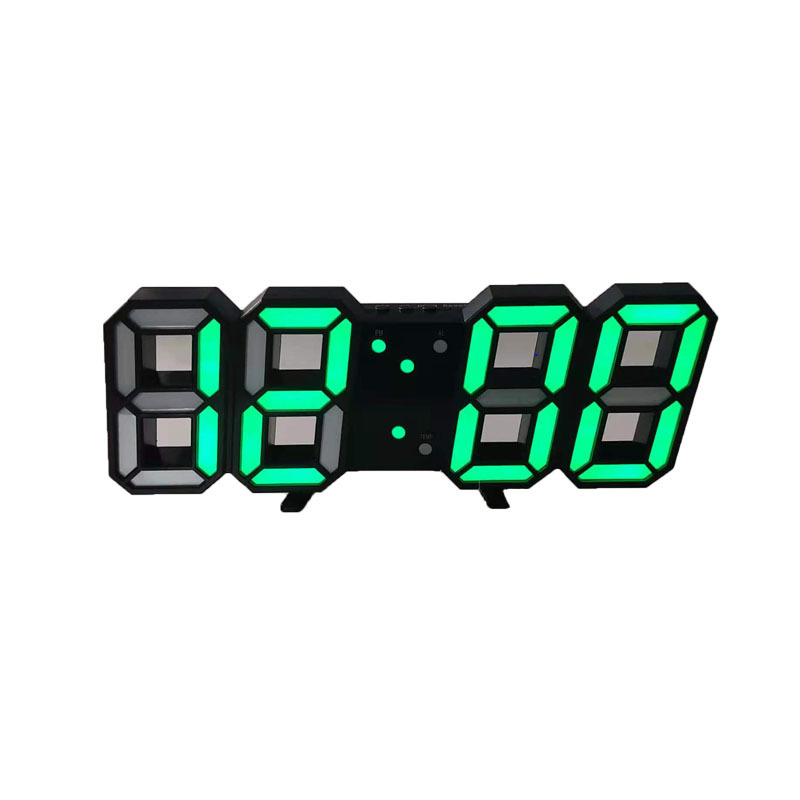 Black frame-green lettering