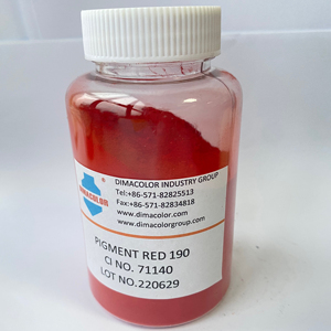 Pigment kırmızı 190 (perylen parlak kırmızı <span class=keywords><strong>B</strong></span>) Vs indanscarlet Scarlet <span class=keywords><strong>R</strong></span>