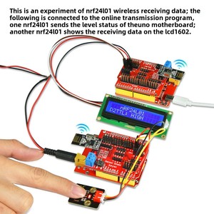 NRF24L01 Drahtloses Transceiver-Kommunikation modul 2.4G Kompatibel mit elektronischen Modulen und Kits mit verbesserter Version - Product Image 3