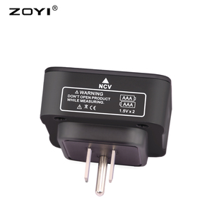 ZOYI Plug <strong>Circuit</strong> <strong>Tester</strong> EU UK US Intelligent <strong>Use</strong> Arrow to Indicate Line Position Socket Leakage <strong>Tester</strong> with Led Display - Product Image 5