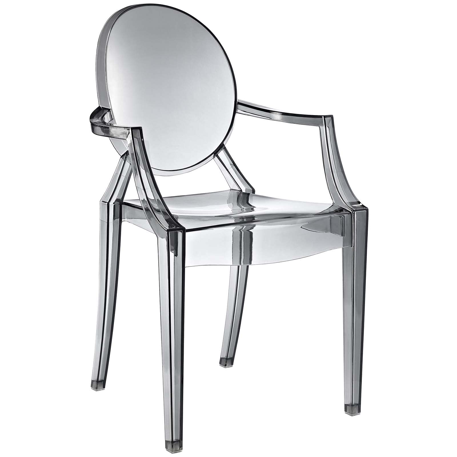 Fumé clair un fauteuil de salle à manger