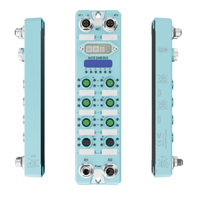 YULIAN IP67 EtherCAT/IO-Link /Profinet Fieldbus remoto IO 16DI/DO M12 PLC PNP/NPN 24V Módulo de expansión de entrada y salida digital