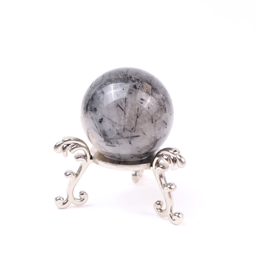 Black rutiled quartz