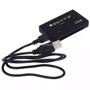 Hepsi tek kart okuyucu USB 2.0 USB kart okuyucu adaptörü HUB desteği TF CF SD Mini SD SDHC MMC MS XD 6 in 1 USB bellek kart okuyucu - Product Image 5