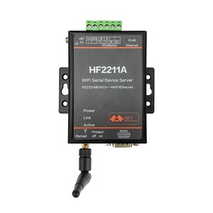 New original IoT <strong>serial</strong> port server RS485/232 to Ethernet to <strong>wireless</strong> wifi module HF2211 - Product Image 1