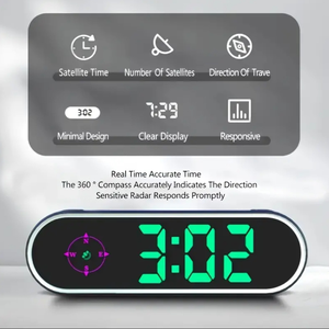 Universal Car HUD GPS Positioning Car Colorful Head-up Display KMH/<strong>MPH</strong> One-click Switch USB Power Speedometer - Product Image 5