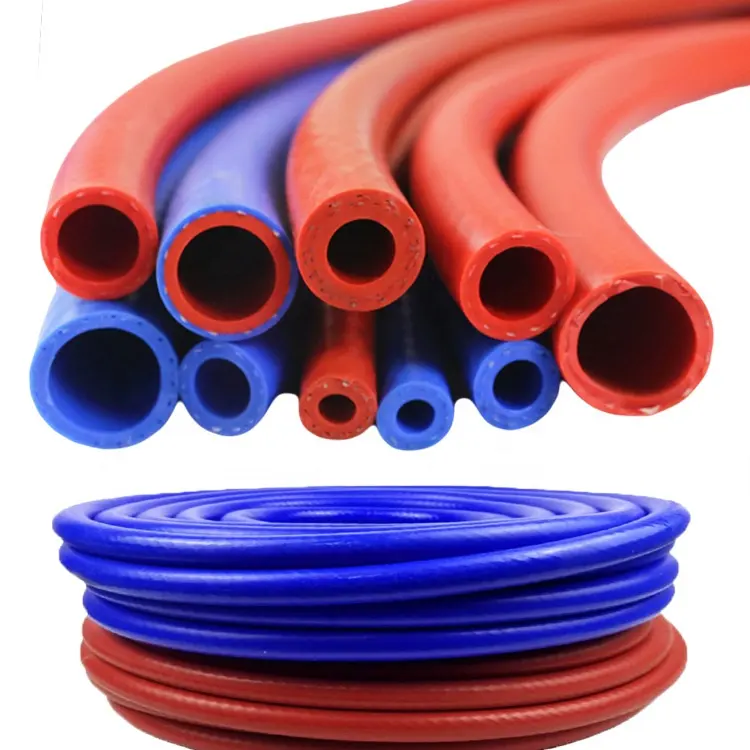 flexible braided extrude silicone water heater hose pipe cooling system radiator hose industrial water tube