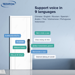 Tediton Противоугонный Электрический замок цифровой Rfid Smart Life Face электронная клавиатура дверной замок WiFi с сканером глаз - Product Image 4