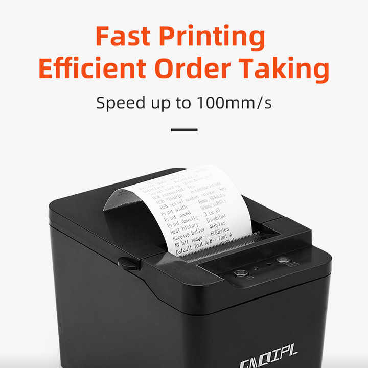 Wireless BT POS Cash Register 58mm Receipt Thermal Printer 100mm/s Auto Cutter Voice Buzzer Imprimante Thermique Thermal Printer