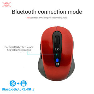 BT3.0 Wireless Mouse 6D Computer Mini 2.4G Maus Optische Dual Mode Mäuse Computer Zubehör Maus schalter