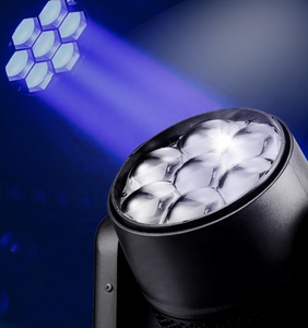 Mini-b 7X40W RGBW 4 IN 1 Led arı göz hareketli işık noktası kontrolü için profesyonel yıkama sahne KTV gece kulübü DJ düğün - Product Image 2