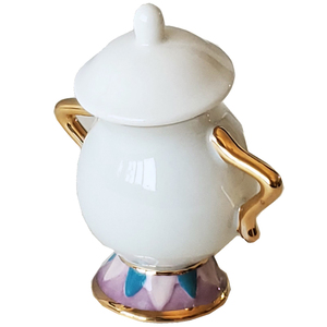 创意圣诞生日感谢礼物美女和野兽Mrs. pots both pottps both pots cipe poth