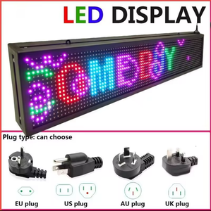 China Factory LED RGB Voll farbige programmier bare LED-Bildlauf schild Message Board-Anzeige modul P5 SMD-LED-Modul Anzeige