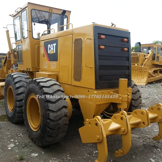 Oruga de construcción barata, 140H, motoniveladores, maquinaria de carretera para gatos, máquina hidráulica, 120H