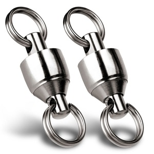 Popular Figure Eight Connector Bearing <strong>Swivels</strong> Powerful High Speed Rotating Ring Double Loop Welding <strong>Swivels</strong> - Product Image 2