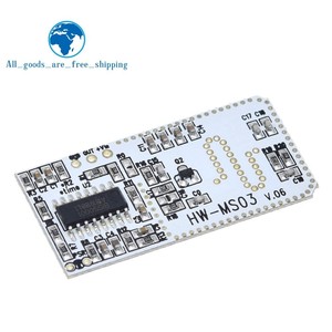 TZT Hochleistungs-Bewegungs sensor modul Radar bewegungs sensor HW-MS03 2,4 GHz bis 5,8 GHz Mikrowellen radars ensor modul für Arduino