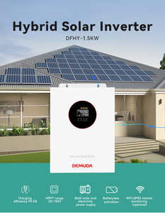 אחסון אנרגיה ביתית 5kw ביטול רשת סולרית היברידית סולרית היברידית 48vdc 5000w שלב יחיד 5kv inverter 48v