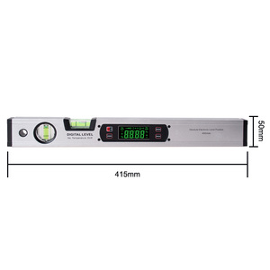 400mm <strong>Digital</strong> LED Traffic Light Screen Display <strong>Level</strong> Protractor Meter with 2 Bubbles and 4 Strong Magnets for Measuring - Product Image 4