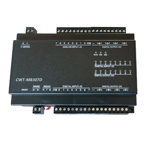 Módulo de adquisición de relé Tcp Io Modbus Rtu Ethernet RS485 RS232, 8AI + 8DI + 8DO, RS485, 1/2/2