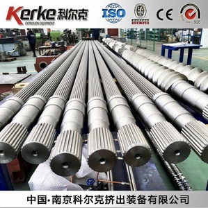 PLC <strong>Extruder</strong> <strong>Screw</strong> <strong>Barrel</strong> Double <strong>Conical</strong> <strong>Twin</strong> <strong>Screw</strong> and <strong>Barrel</strong> Parallel <strong>Twin</strong> <strong>Screw</strong> <strong>Barrels</strong> for <strong>Extruder</strong>