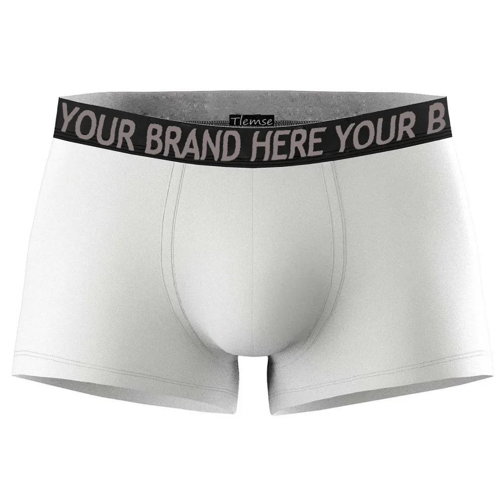 Custom Oem Heren Boxer Briefs' Katoen Voor Mannen Boxer Shorts 100% Katoen Aangepaste Logo Afdrukken 1000 Pcs Classic Gebreide volwassenen